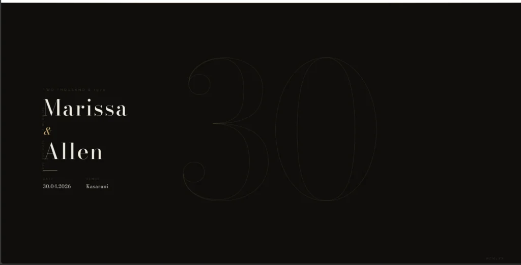 Save the Date – Editorial