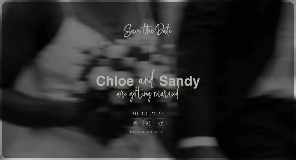 Save the Date - Classic