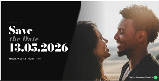 Save the Date - Bold